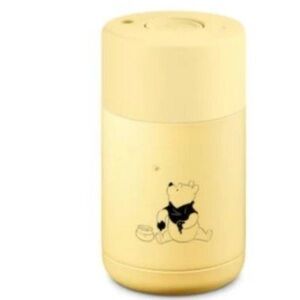 frank green Ceramic Reusable Coffee Cup Winnie the Pooh yellow -10oz